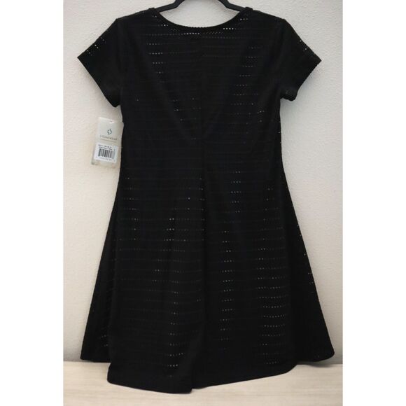 Stonewear Designs 11380-500-02 Women's Sz S Black Drishti Scoop Neck Dress - Picture 2 of 12